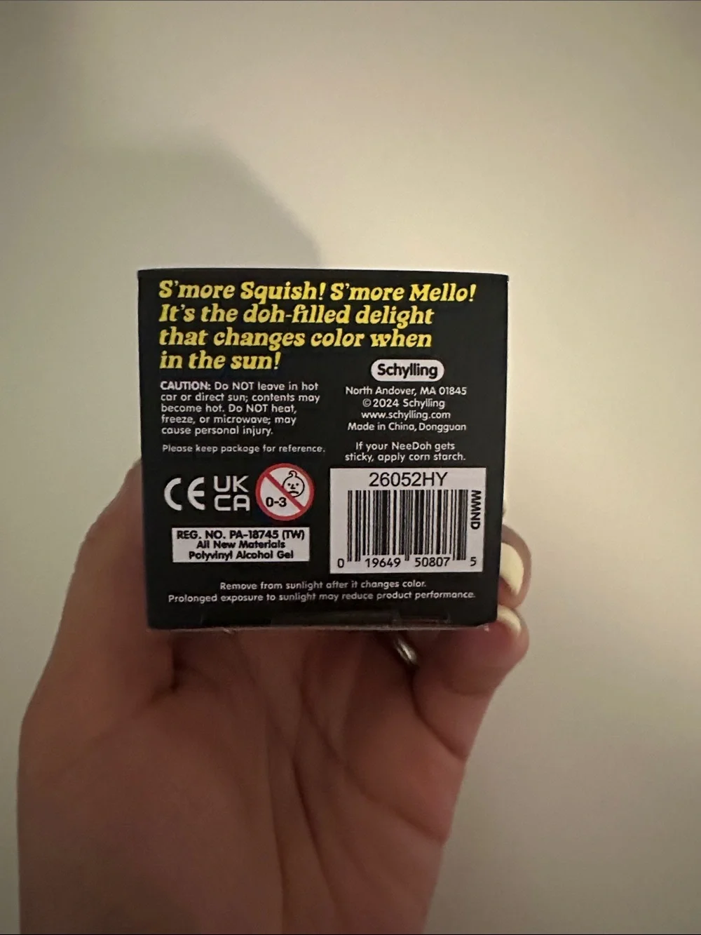 NeeDoh Mello Mallo Pink Color-Changing Squishy
